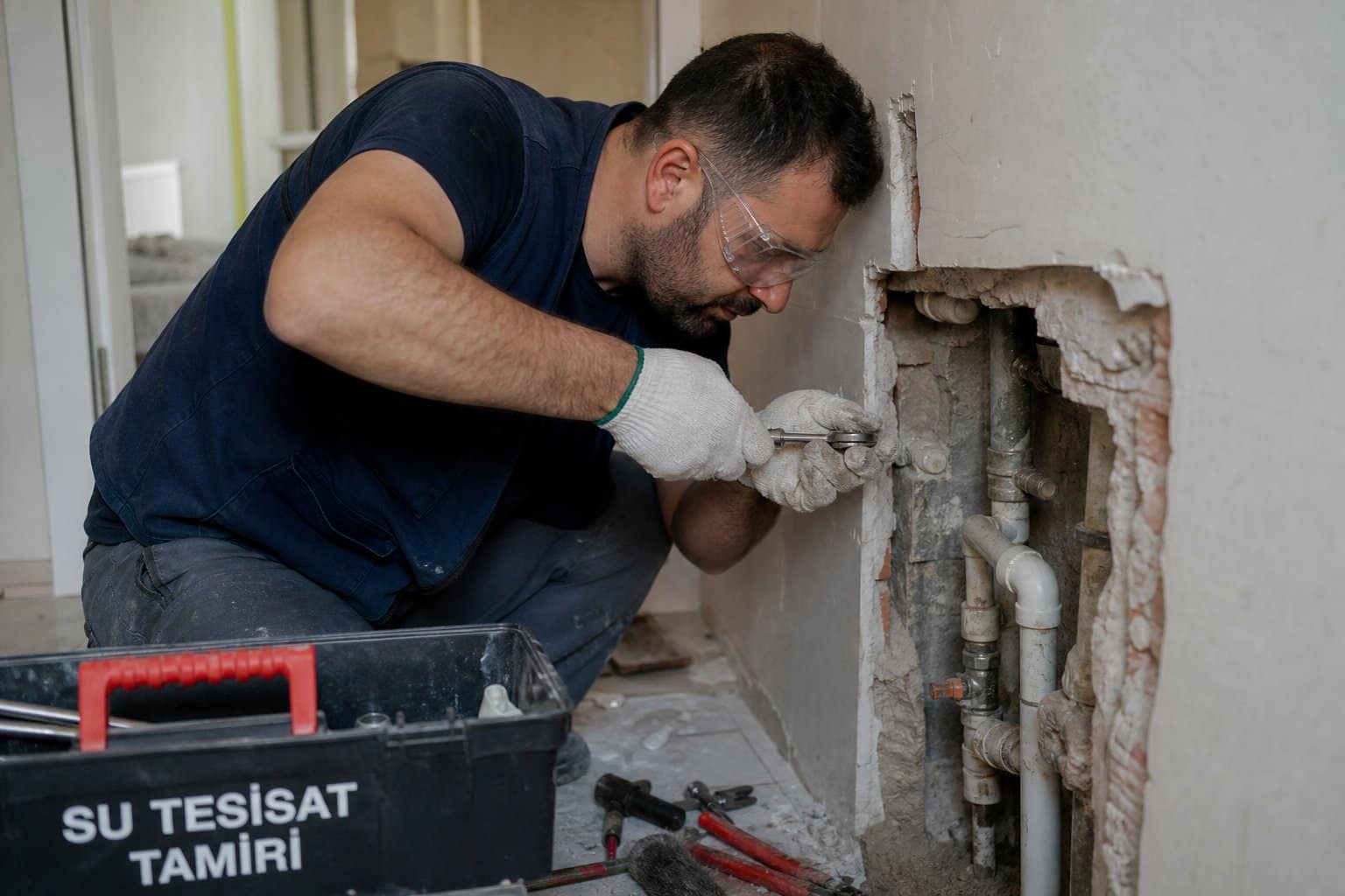 Gider Bakım ve Akış Kontrolü boru hattı