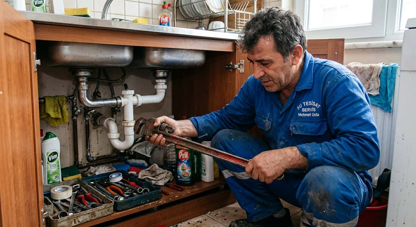 lavabo bağlantı kontrolü